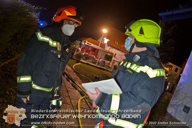 20202020 Alarmierter Schadstoffeinsatz stellte sich als defekte Heizanlage heraus in Baden Ortsteil Weikersdorf Foto: © Stefan Schneider BFKDO Baden 20202020 Alarmierter Schadstoffeinsatz stellte sich als defekte Heizanlage heraus in Baden Ortsteil Weikersdorf Foto: © Stefan Schneider BFKDO Baden