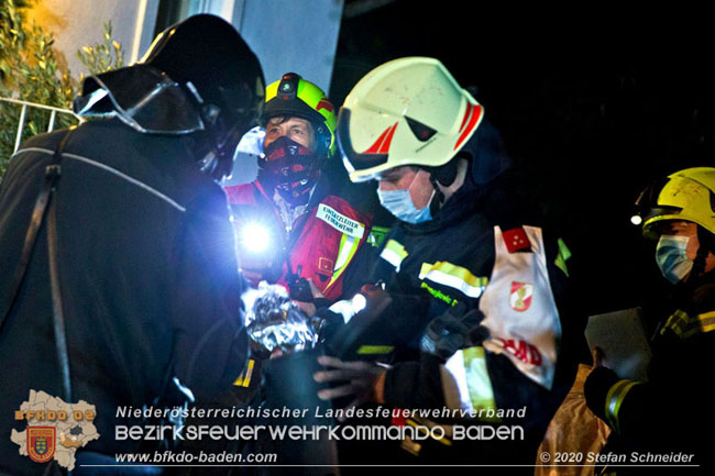 20202020 Alarmierter Schadstoffeinsatz stellte sich als defekte Heizanlage heraus in Baden Ortsteil Weikersdorf Foto: © Stefan Schneider BFKDO Baden 20202020 Alarmierter Schadstoffeinsatz stellte sich als defekte Heizanlage heraus in Baden Ortsteil Weikersdorf Foto: © Stefan Schneider BFKDO Baden