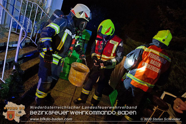 20202020 Alarmierter Schadstoffeinsatz stellte sich als defekte Heizanlage heraus in Baden Ortsteil Weikersdorf Foto: © Stefan Schneider BFKDO Baden 20202020 Alarmierter Schadstoffeinsatz stellte sich als defekte Heizanlage heraus in Baden Ortsteil Weikersdorf Foto: © Stefan Schneider BFKDO Baden
