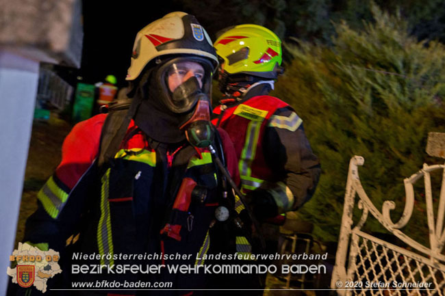 20202020 Alarmierter Schadstoffeinsatz stellte sich als defekte Heizanlage heraus in Baden Ortsteil Weikersdorf Foto: © Stefan Schneider BFKDO Baden 20202020 Alarmierter Schadstoffeinsatz stellte sich als defekte Heizanlage heraus in Baden Ortsteil Weikersdorf Foto: © Stefan Schneider BFKDO Baden