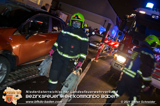 20210114 Brand in einer Traiskirchner Mansardenwohnung   Foto: © Stefan Schneider BFKDO Baden