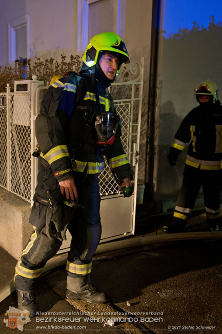 20210114 Brand in einer Traiskirchner Mansardenwohnung   Foto: © Stefan Schneider BFKDO Baden