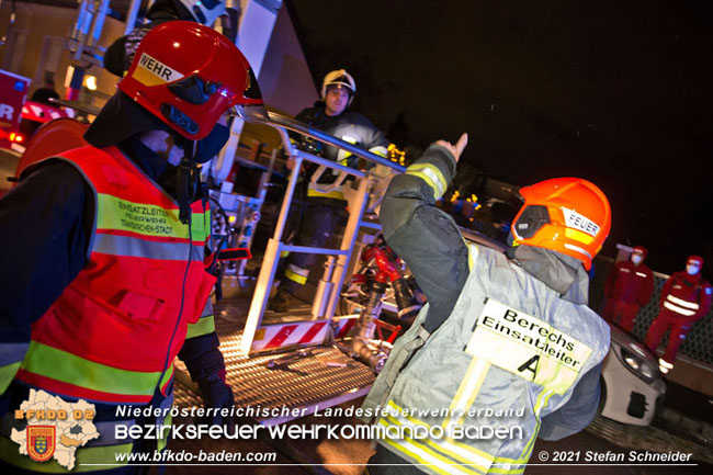 20210114 Brand in einer Traiskirchner Mansardenwohnung   Foto: © Stefan Schneider BFKDO Baden