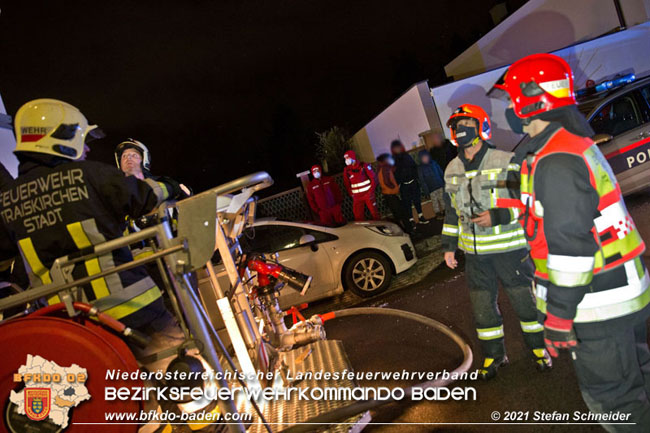 20210114 Brand in einer Traiskirchner Mansardenwohnung   Foto: © Stefan Schneider BFKDO Baden