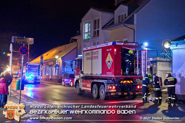 20210114 Brand in einer Traiskirchner Mansardenwohnung   Foto: © Stefan Schneider BFKDO Baden