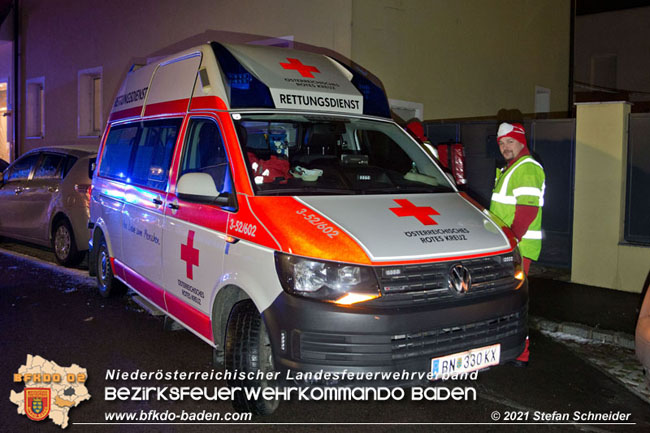 20210114 Brand in einer Traiskirchner Mansardenwohnung   Foto: © Stefan Schneider BFKDO Baden