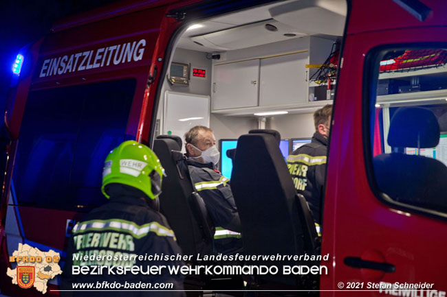 20210114 Brand in einer Traiskirchner Mansardenwohnung   Foto: © Stefan Schneider BFKDO Baden