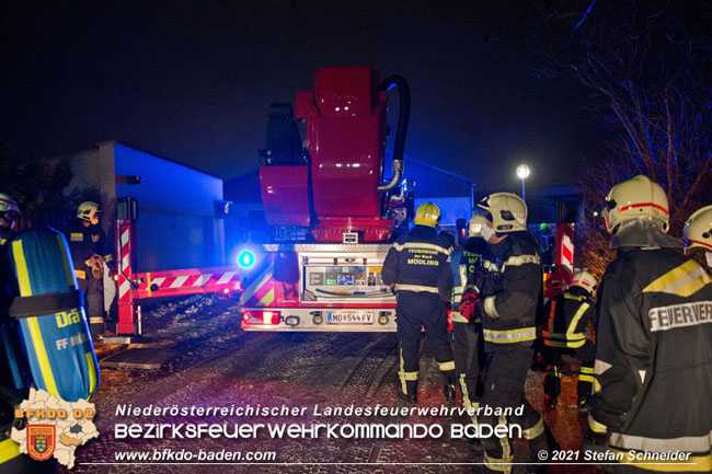 20210114 Brand in einer Traiskirchner Mansardenwohnung   Foto: © Stefan Schneider BFKDO Baden