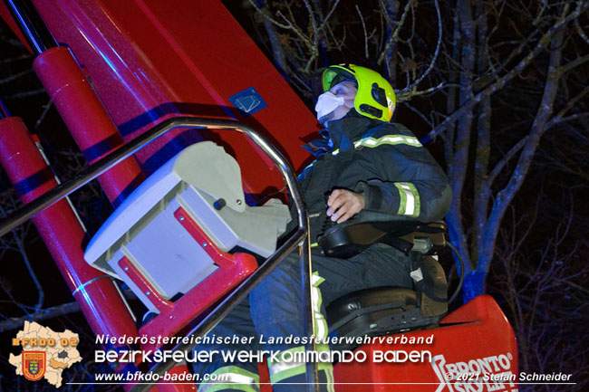 20210114 Brand in einer Traiskirchner Mansardenwohnung   Foto: © Stefan Schneider BFKDO Baden