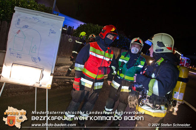 20210114 Brand in einer Traiskirchner Mansardenwohnung   Foto: © Stefan Schneider BFKDO Baden