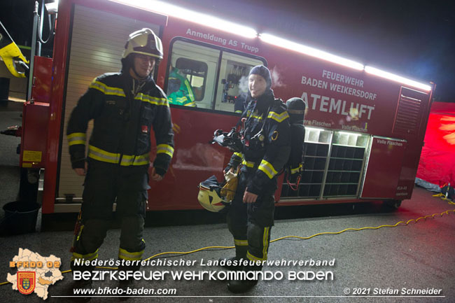20210114 Brand in einer Traiskirchner Mansardenwohnung   Foto: © Stefan Schneider BFKDO Baden