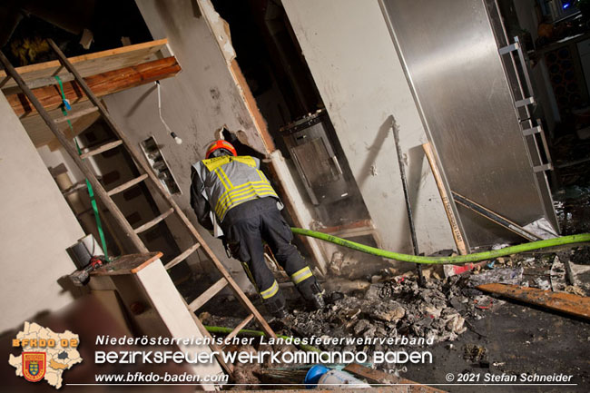 20210114 Brand in einer Traiskirchner Mansardenwohnung   Foto: © Stefan Schneider BFKDO Baden