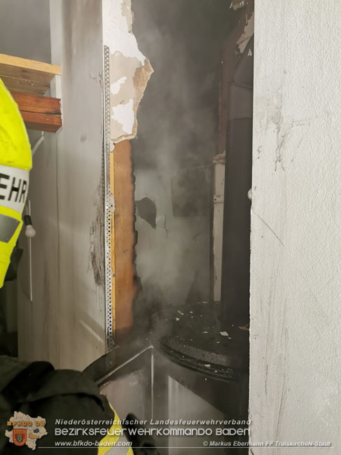20210114 Brand in einer Traiskirchner Mansardenwohnung   Foto: © Markus Ebermann FF Traiskirchen-Stadt