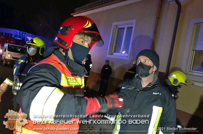 20210114 Brand in einer Traiskirchner Mansardenwohnung   Foto: © Stefan Schneider BFKDO Baden