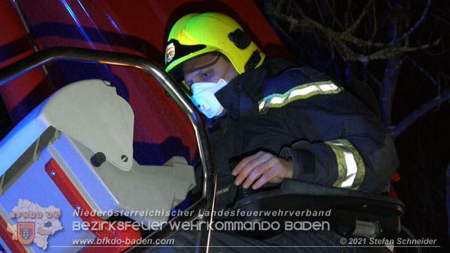 20210114 Brand in einer Traiskirchner Mansardenwohnung   Foto: © Stefan Schneider BFKDO Baden