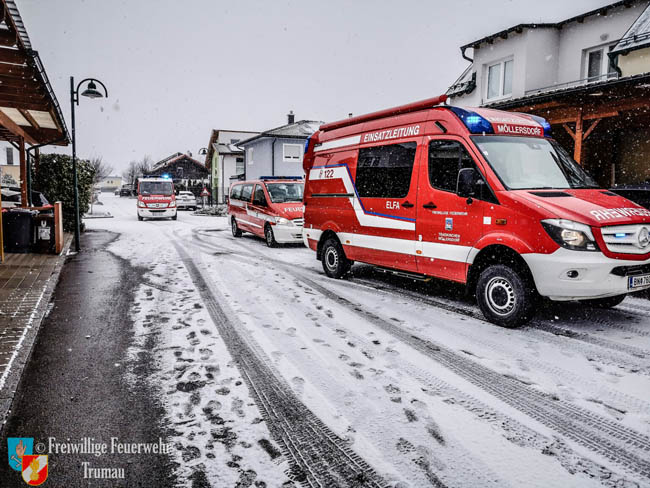 20210114 CO Melder schlug in Wohnhaus an  Foto: Freiwillige Feuerwehr Trumau