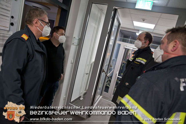 20210126 Totalsperre der A21 wegen haengengebliebener Lkws  Foto: © Stefan Schneider BFKDO Baden