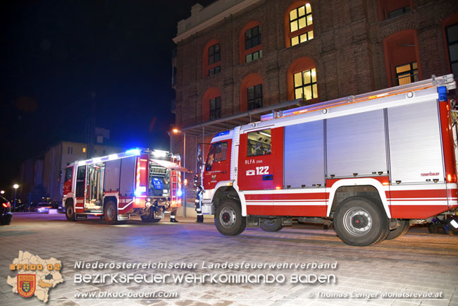 20210224 Eine verletzte Person bei Küchenbrand in Pottendorf  Foto: © Thomas Lenger Monatsrevue.at