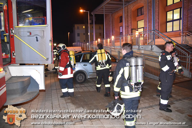 20210224 Eine verletzte Person bei Küchenbrand in Pottendorf  Foto: © Thomas Lenger Monatsrevue.at