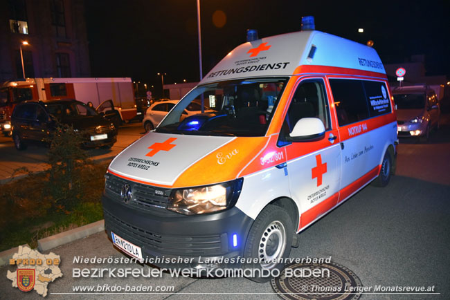 20210224 Eine verletzte Person bei Küchenbrand in Pottendorf  Foto: © Thomas Lenger Monatsrevue.at