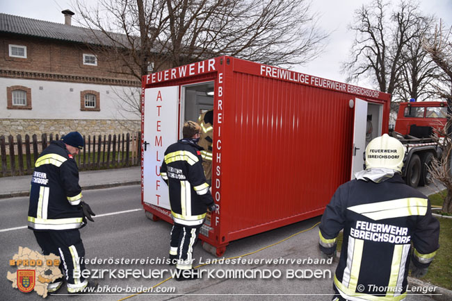 20210323 Carport und Garage in Brand in Landegg  Foto: © Thomas Lenger