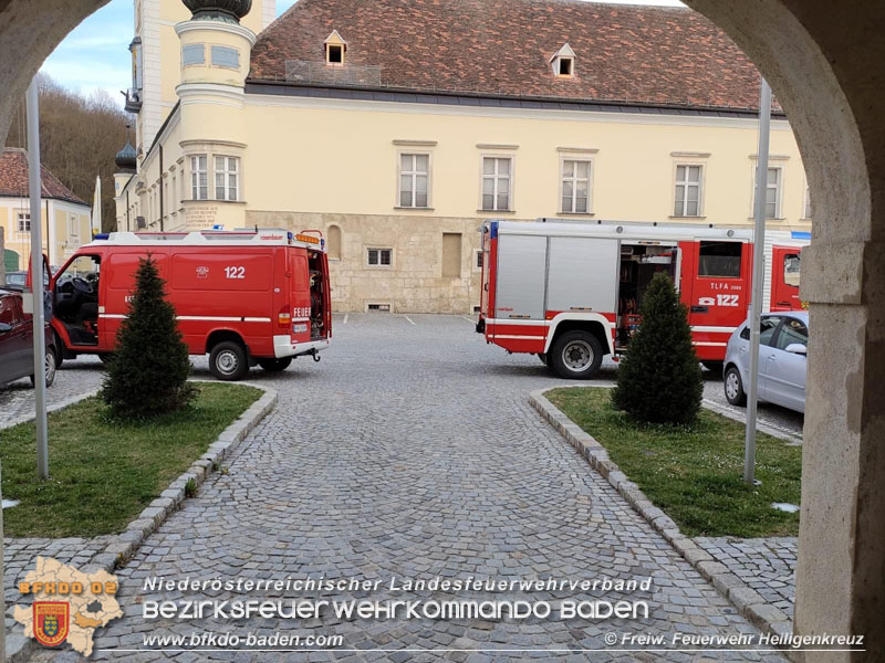 20210401 Automatische Brandmeldeanlage verhindert Schlimmeres in Heiligenkreuz  Foto: © Freiwillige Feuerwehr Heiligenkreuz