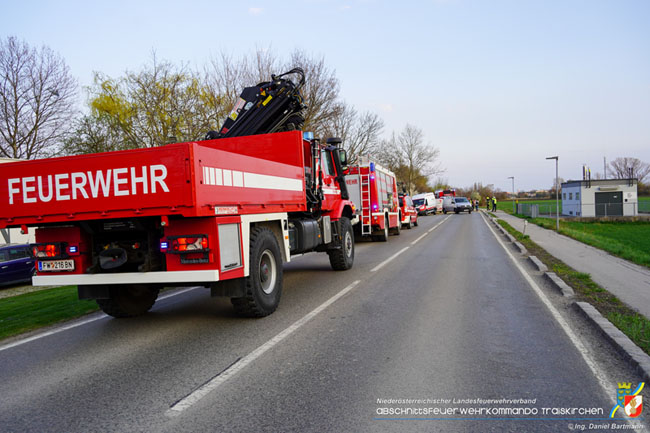 20210402 Tödlicher Verkehrsunfall in Tribuswinkel Foto: © Ing. Daniel Bartmann 20210402 Tödlicher Verkehrsunfall in Tribuswinkel Foto: © Ing. Daniel Bartmann