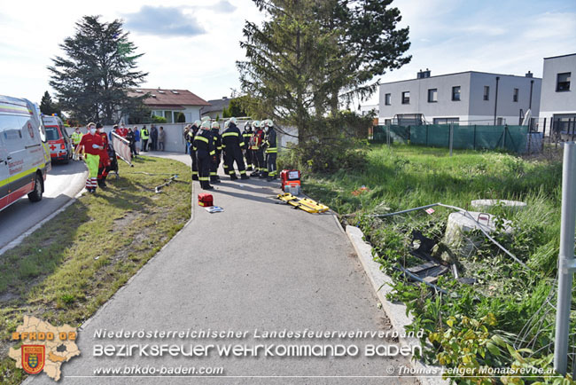 20210514 Verkehrsungfall in Unterwaltersdorf  Foto: © Thomas Lenger Monatsrevue.at 