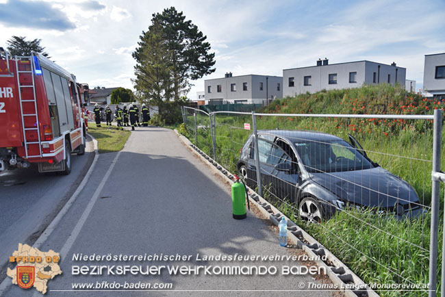 20210514 Verkehrsungfall in Unterwaltersdorf  Foto: © Thomas Lenger Monatsrevue.at 