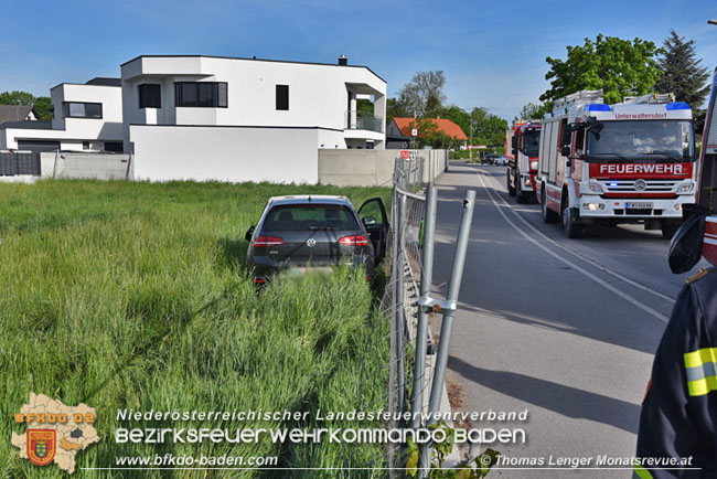 20210514 Verkehrsungfall in Unterwaltersdorf  Foto: © Thomas Lenger Monatsrevue.at 