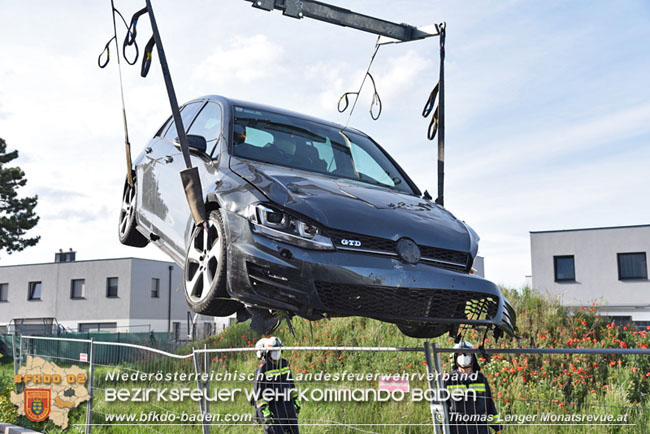 20210514 Verkehrsungfall in Unterwaltersdorf  Foto: © Thomas Lenger Monatsrevue.at 
