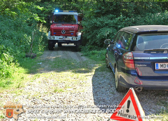 20210619 Feuerwehr unterstützt bei Rettungseinsatz beim Wegerl im Helenental Foto: © Stefan Schneider 20210619 Feuerwehr unterstützt bei Rettungseinsatz beim Wegerl im Helenental Foto: © Stefan Schneider