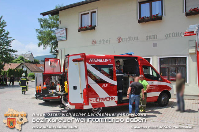 20210624 Brand bei Harzgewinnung in Hernstein   Foto: © ASB ÖA Markus Hackl AFKDO Pottenstein