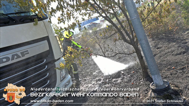 20210710 Flurbrand im IZ Traiskirchen-Tribuswinkel Foto: © Stefan Schneider BFK Baden 20210710 Flurbrand im IZ Traiskirchen-Tribuswinkel Foto: © Stefan Schneider BFK Baden