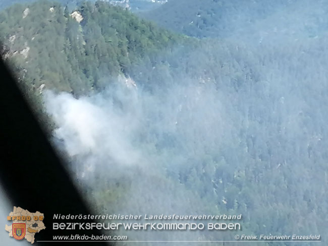 20210710 Unterstuetzung bei Waldbrand in Gutenstein im Bezirk Wr.Neustadt   Foto: © Freiwillige Feuerwehr Enzesfeld