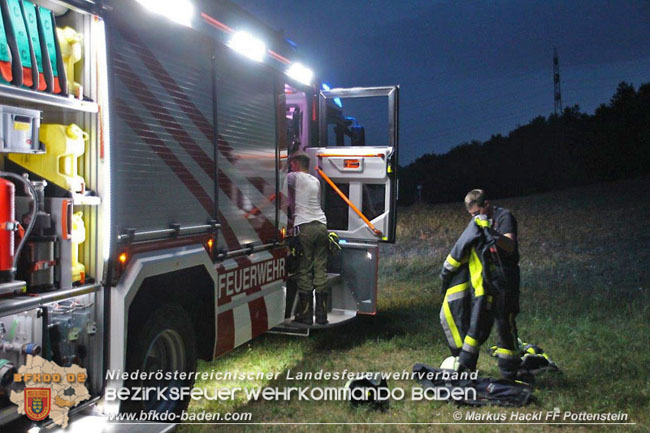 20210713 Waldbrand in Pottenstein  Foto: ASB ÖA Markus Hackl Freiwillige Feuerwehr Pottenstein