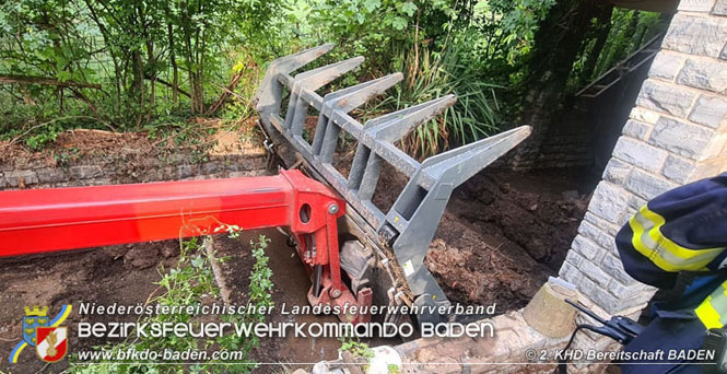 20210721 KHD Einsatz nach Unwetter in Aggsbach Dorf Bezirk Melk Foto: 2. KHD Bereitschaft BADEN 20210721 KHD Einsatz nach Unwetter in Aggsbach Dorf Bezirk Melk Foto: 2. KHD Bereitschaft BADEN