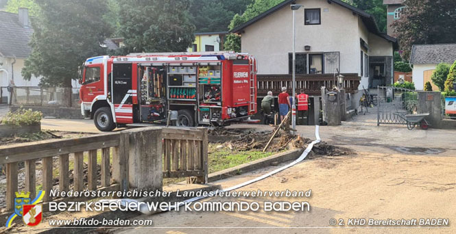 20210721 KHD Einsatz nach Unwetter in Aggsbach Dorf Bezirk Melk Foto: 2. KHD Bereitschaft BADEN 20210721 KHD Einsatz nach Unwetter in Aggsbach Dorf Bezirk Melk Foto: 2. KHD Bereitschaft BADEN