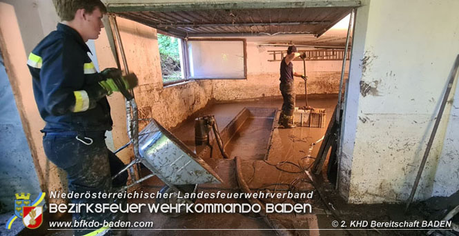 20210721 KHD Einsatz nach Unwetter in Aggsbach Dorf Bezirk Melk Foto: 2. KHD Bereitschaft BADEN 20210721 KHD Einsatz nach Unwetter in Aggsbach Dorf Bezirk Melk Foto: 2. KHD Bereitschaft BADEN