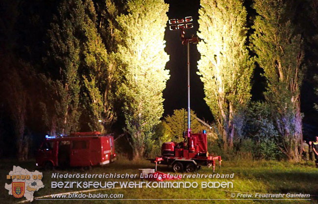 20210723 Feuerwehr-Großeinsatz bei Brand einer Halle in Kottingbrunn Foto: © Freiwillige Feuerwehr Gainfarn 20210723 Feuerwehr-Großeinsatz bei Brand einer Halle in Kottingbrunn Foto: © Freiwillige Feuerwehr Gainfarn