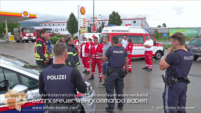 20210801 Großeinsatz bei Suche nach einem verunfallten Fahrzeuglenker  Foto: © Stefan Schneider