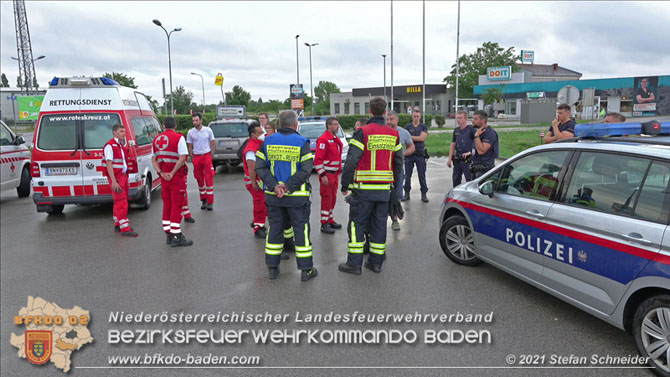 20210801 Großeinsatz bei Suche nach einem verunfallten Fahrzeuglenker  Foto: © Stefan Schneider