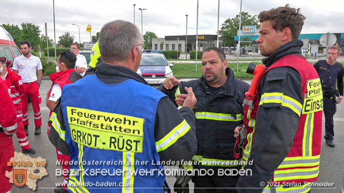 20210801 Großeinsatz bei Suche nach einem verunfallten Fahrzeuglenker  Foto: © Stefan Schneider