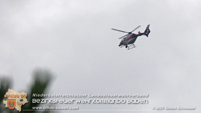 20210801 Großeinsatz bei Suche nach einem verunfallten Fahrzeuglenker  Foto: © Stefan Schneider