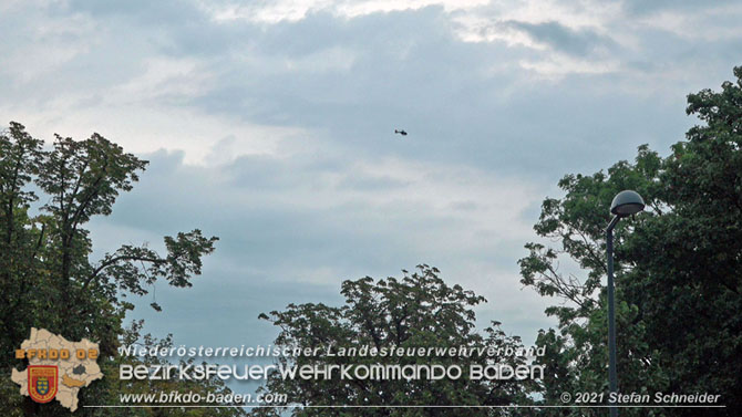 20210801 Großeinsatz bei Suche nach einem verunfallten Fahrzeuglenker  Foto: © Stefan Schneider