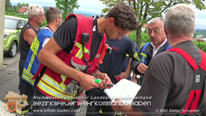 20210801 Großeinsatz bei Suche nach einem verunfallten Fahrzeuglenker  Foto: © Stefan Schneider