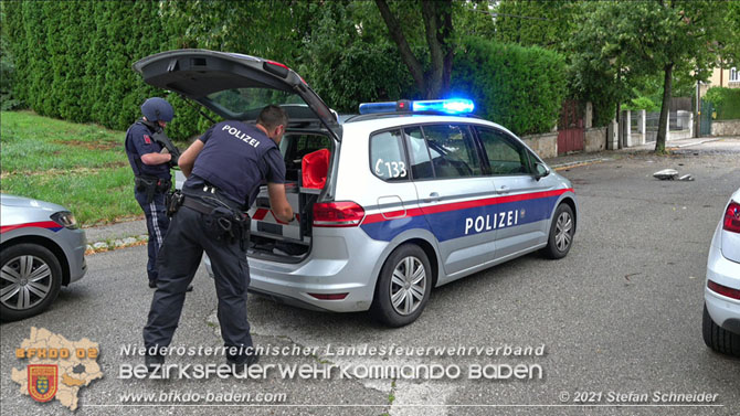 20210801 Großeinsatz bei Suche nach einem verunfallten Fahrzeuglenker  Foto: © Stefan Schneider
