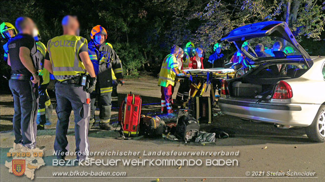 20210809 Verkehrsunfall bei der Ortseinfahrt Tribuswinkel Foto: © Stefan Schneider 20210809 Verkehrsunfall bei der Ortseinfahrt Tribuswinkel Foto: © Stefan Schneider