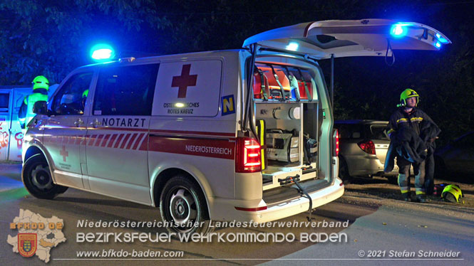 20210809 Verkehrsunfall bei der Ortseinfahrt Tribuswinkel Foto: © Stefan Schneider 20210809 Verkehrsunfall bei der Ortseinfahrt Tribuswinkel Foto: © Stefan Schneider