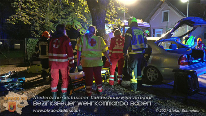 20210809 Verkehrsunfall bei der Ortseinfahrt Tribuswinkel Foto: © Stefan Schneider 20210809 Verkehrsunfall bei der Ortseinfahrt Tribuswinkel Foto: © Stefan Schneider